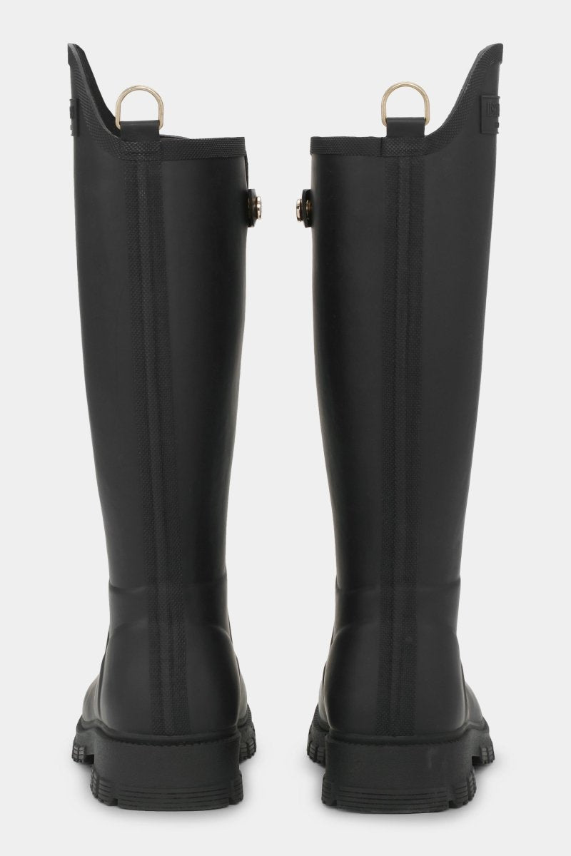 Regenlaarzen hoog RUBSWIFT02 | Black Black | Boots | Ilse Jacobsen