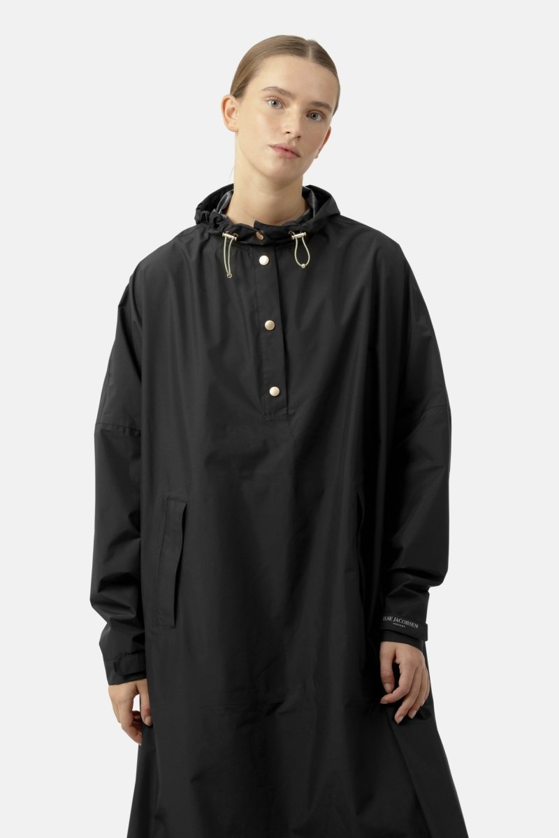 Regenponcho RAIN221SP | Black | Poncho | Ilse Jacobsen