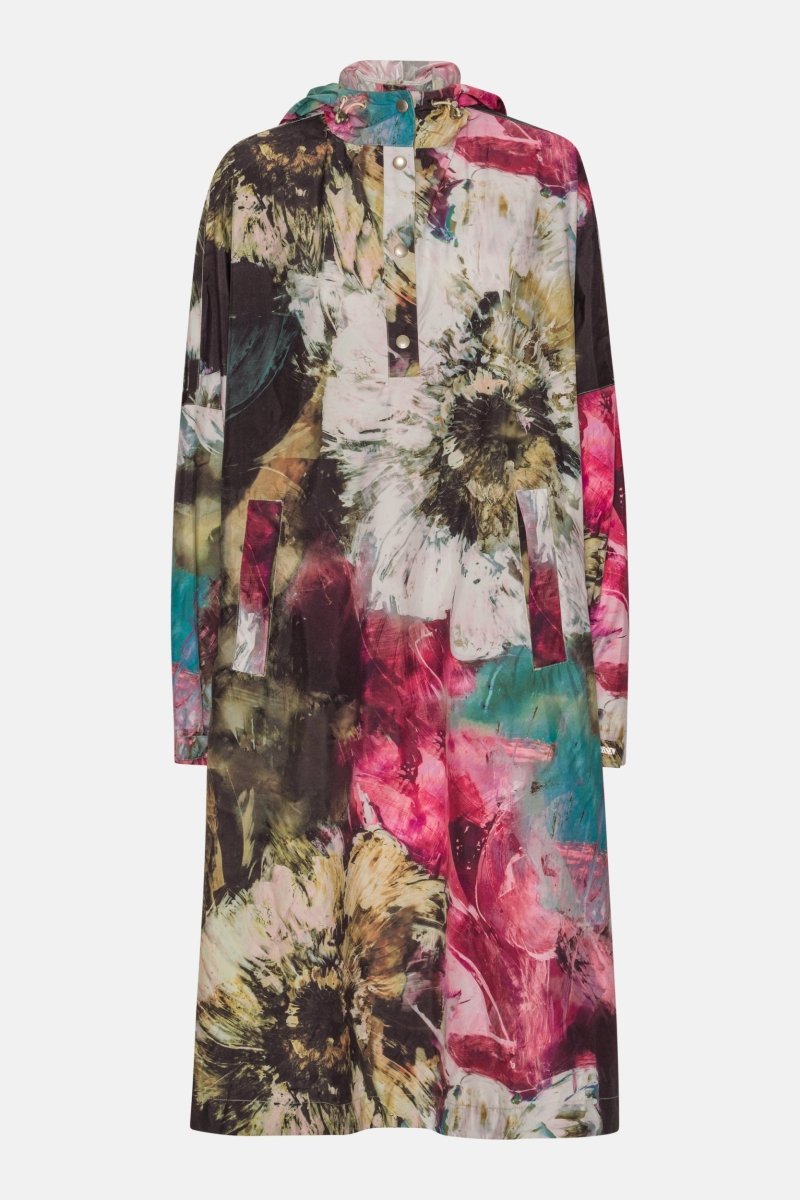 Regenponcho RAIN221SPP | Artistic Flower Print | Poncho | Ilse Jacobsen