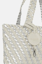 Reversible Tote Bag BAG06C | Milk Cream Silver | Bag | Ilse Jacobsen