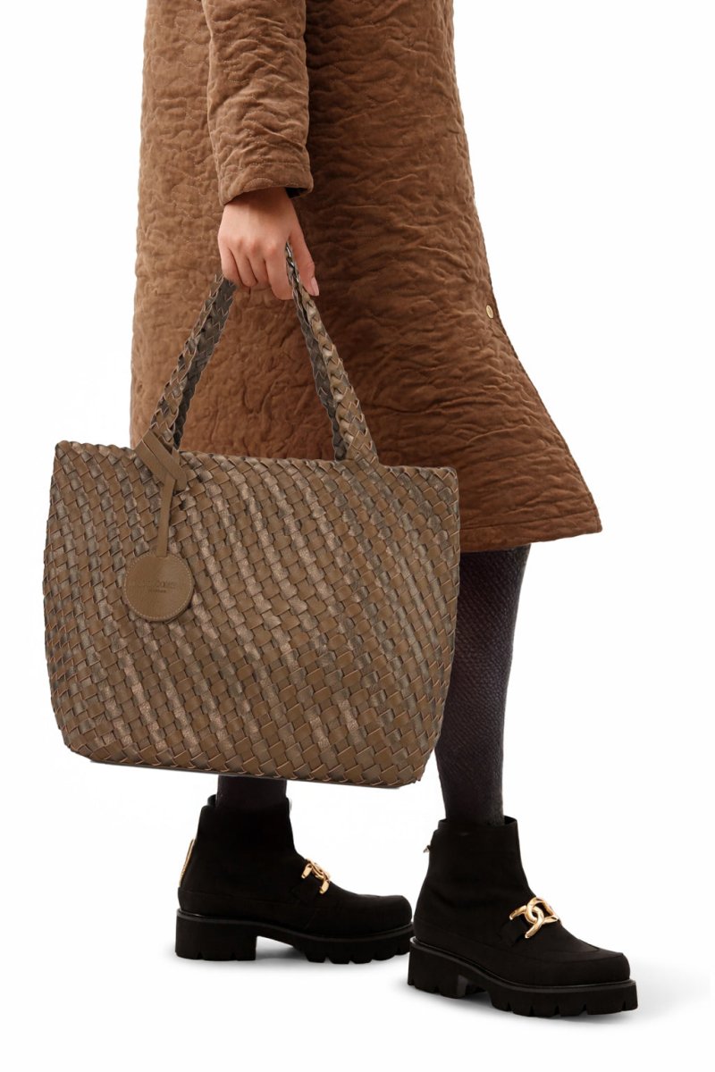 Reversible Tote bag BAG06C | Otter Nougat | Bag | Ilse Jacobsen