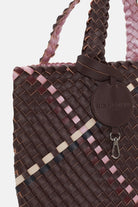 Reversible Tote Bag BAG06D | Ebony Rosy Pink | Bag | Ilse Jacobsen