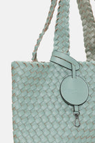 Reversible Tote bag BAG08 M | Beach Glass Metallic Mint | Bag | Ilse Jacobsen
