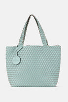 Reversible Tote bag BAG08 M | Beach Glass Metallic Mint | Bag | Ilse Jacobsen