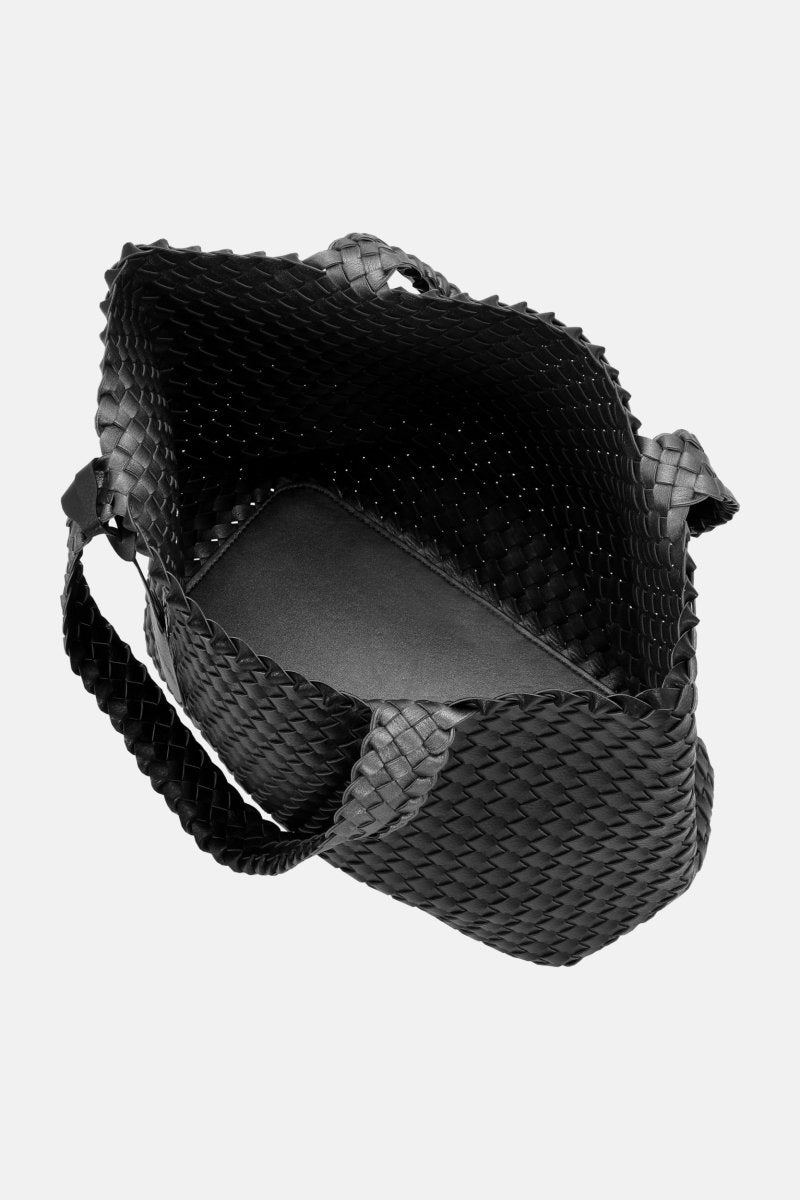 Reversible Tote bag BAG08 M | Black metal | Bag | Ilse Jacobsen