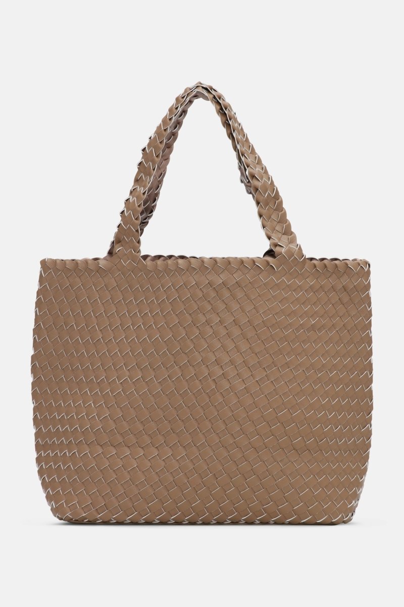 Reversible Tote Bag BAG08 M | Mocca Metallic Mocca | Bag | Ilse Jacobsen