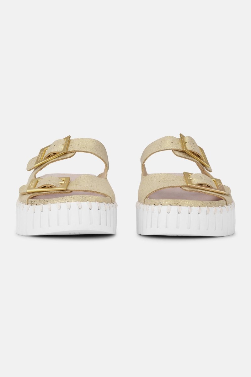 Sandalen met verstelbare band TULIP1032 | Platin White | Sandals | Ilse Jacobsen