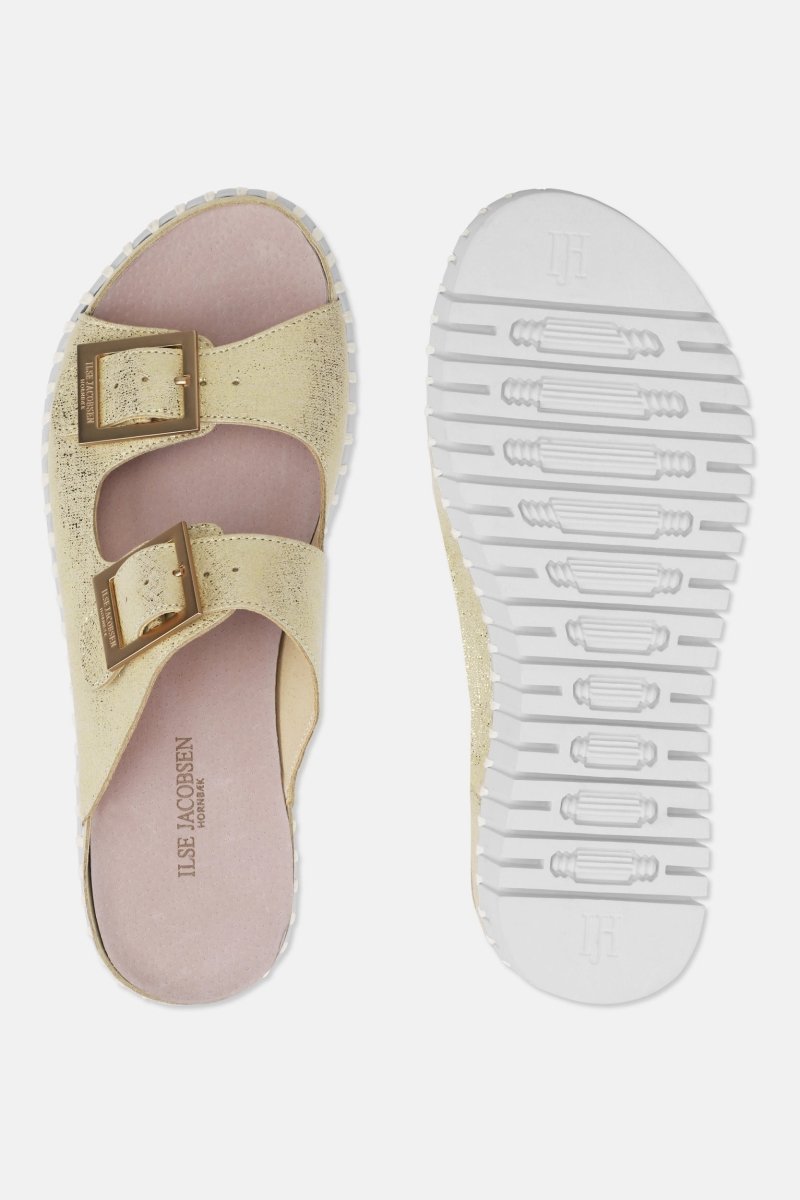 Sandalen met verstelbare band TULIP1032 | Platin White | Sandals | Ilse Jacobsen