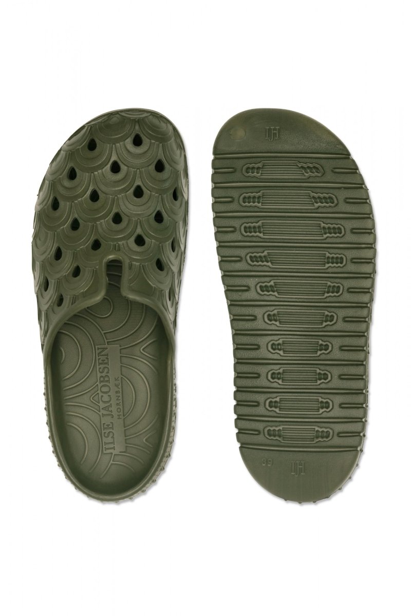 Slip-on Klomp BIRCH01 | Army | Shoes | Ilse Jacobsen