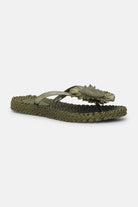 Slipper met bloem CHEERFUL16F | Army | Flip Flop | Ilse Jacobsen