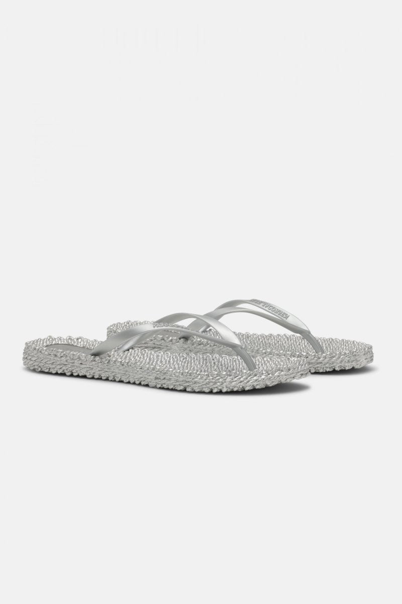 Slippers CHEERFUL02 | Silver | Flip Flop | Ilse Jacobsen