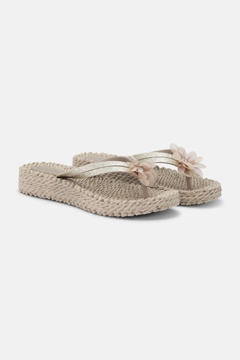 Slippers met Bloem CHEERFUL17F | Atmosphere | Shoes | Ilse Jacobsen