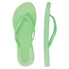 Slippers met glitter CHEERFUL01 | Bright Green | Flip Flop | Ilse Jacobsen