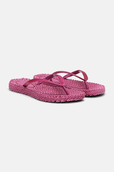 Slippers met glitter CHEERFUL01 | Magenta Haze | Flip Flop | Ilse Jacobsen