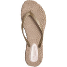Slippers met glitter CHEERFUL01 | Platin | Flip Flop | Ilse Jacobsen