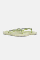 Slippers met glitter CHEERFUL03G | Moss | Flip Flop | Ilse Jacobsen
