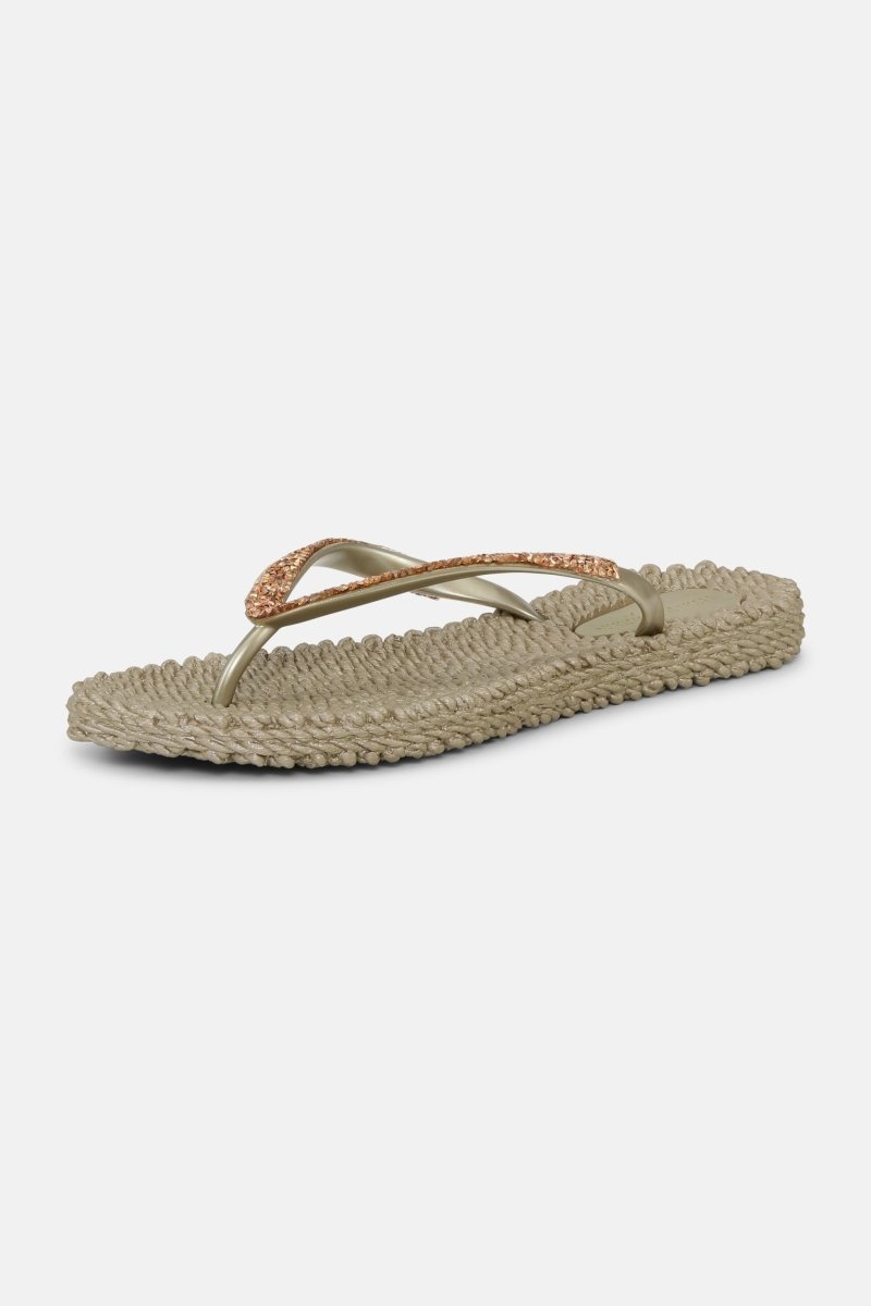 Slippers met glitters CHEERFUL03C | Platin | Shoes | Ilse Jacobsen