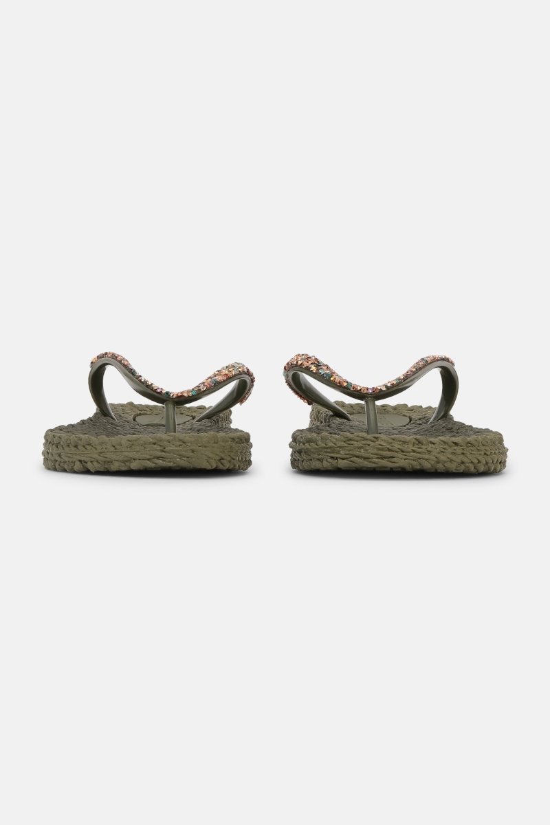 Slippers met glitters CHEERFUL03M | Army | Shoes | Ilse Jacobsen