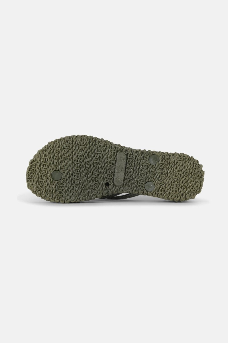 Slippers met lichte plateauzool CHEERFUL13 | Army | Flip Flop | Ilse Jacobsen