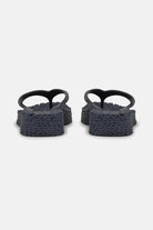 Slippers met lichte plateauzool CHEERFUL13 | Indigo | Flip Flop | Ilse Jacobsen