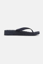 Slippers met lichte plateauzool CHEERFUL13 | Indigo | Flip Flop | Ilse Jacobsen