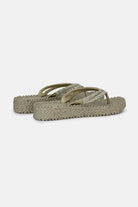 Slippers met lichte plateauzool CHEERFUL15 | Platin | Flip Flop | Ilse Jacobsen
