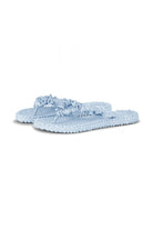Slippers met satijnen band CHEERFUL06 | Blue Bell | Flip Flop | Ilse Jacobsen