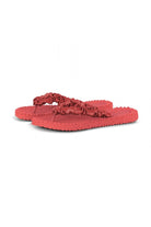 Slippers met satijnen band CHEERFUL06 | Raspberry | Flip Flop | Ilse Jacobsen