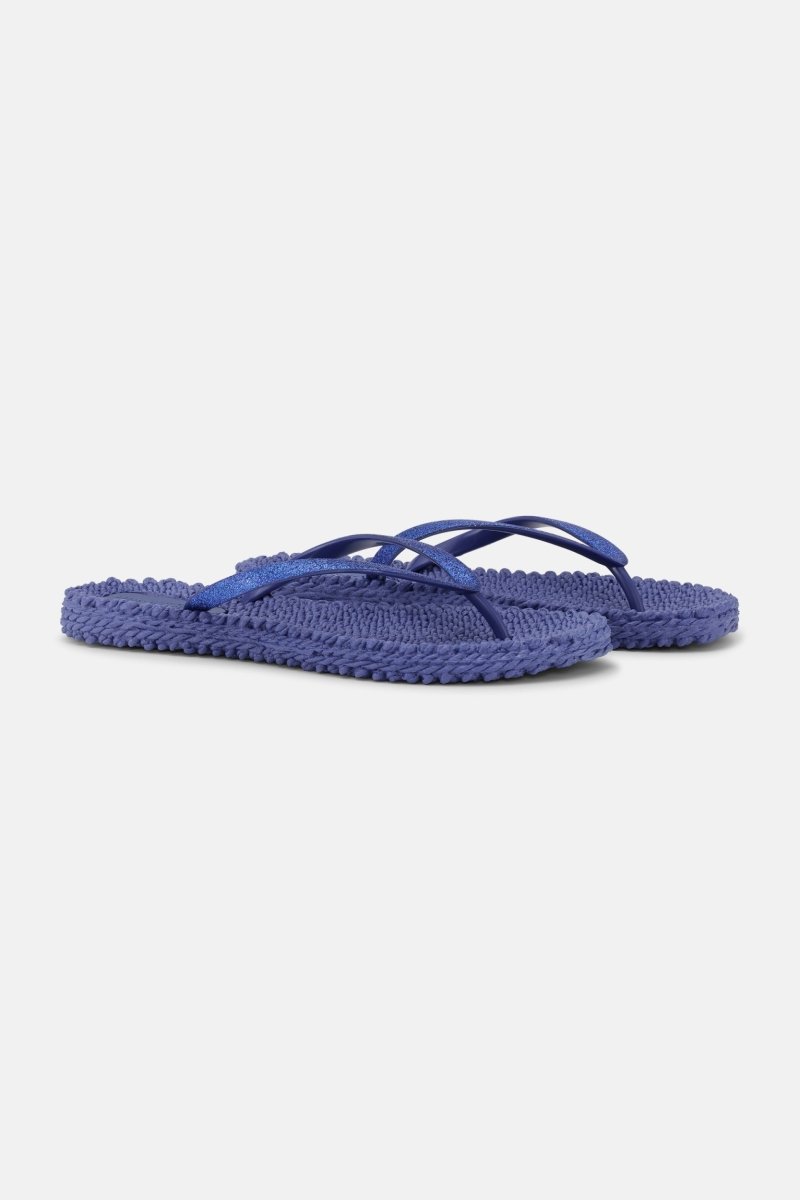 Slippers met subtiele glitter CHEERFUL01 | Blue Web | Flip Flop | Ilse Jacobsen