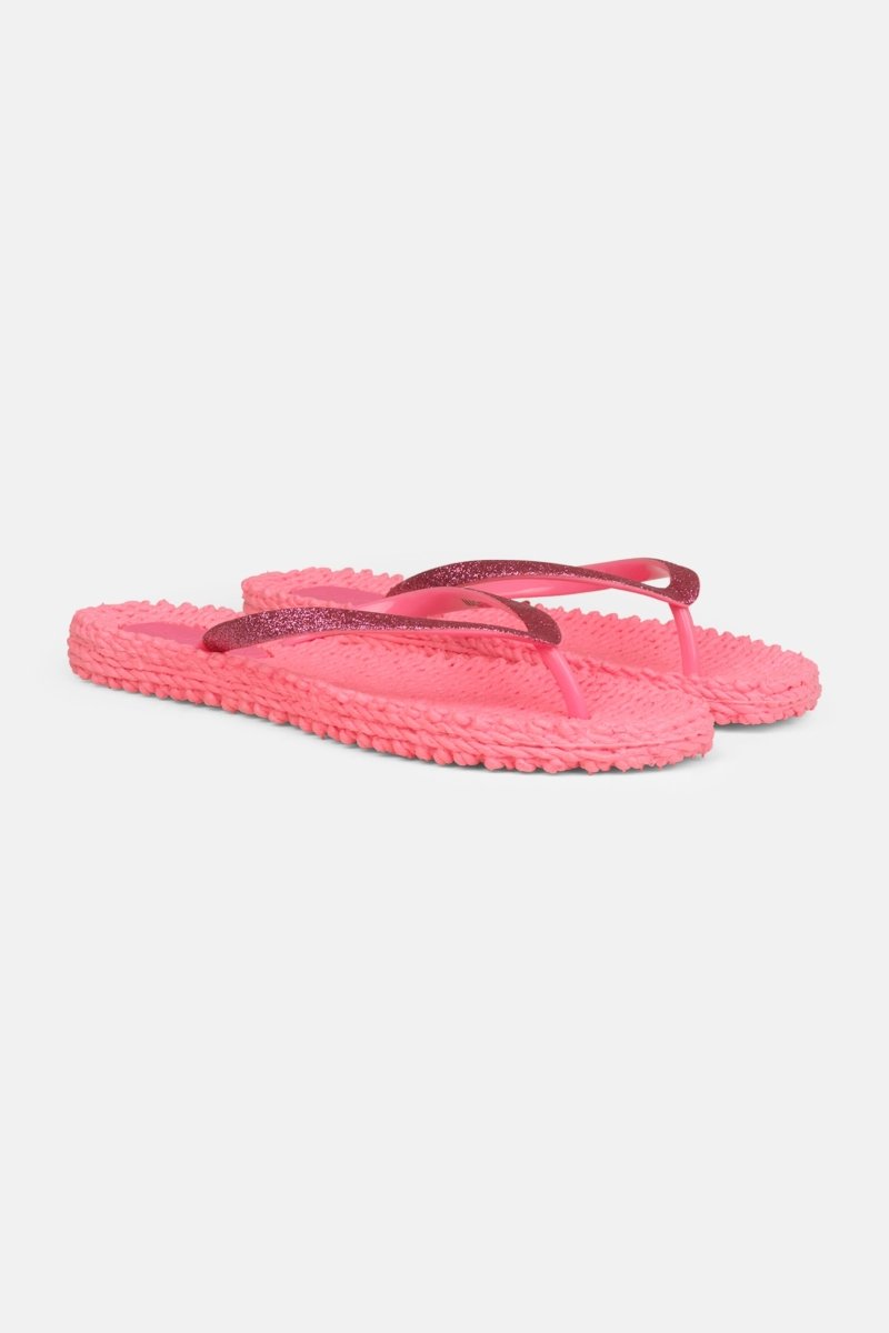 Slippers met subtiele glitter CHEERFUL01 | Pink | Flip Flop | Ilse Jacobsen