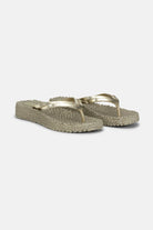 Slippers Op Platformzool CHEERFUL08M | Platin | Flip Flop | Ilse Jacobsen