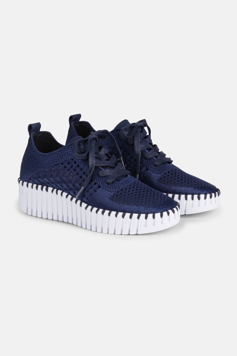 Sneakers TULIP4271 | Dark Indigo White | Shoes | Ilse Jacobsen