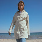 Softshell Regenjas DAYBREAK01 | Bleached Sand | Raincoat | Ilse Jacobsen
