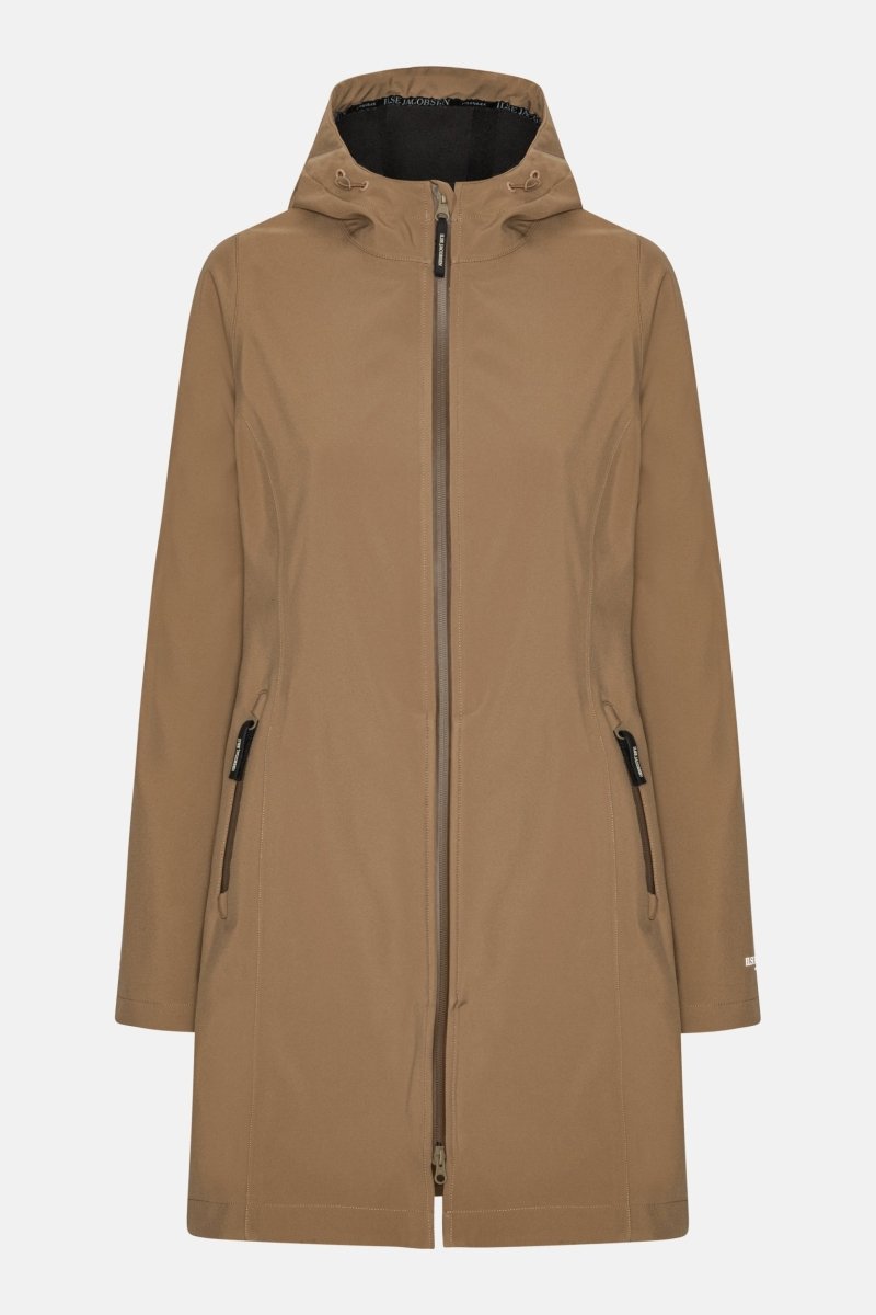 Softshell Regenjas DAYBREAK01 | Mocca | Raincoat | Ilse Jacobsen