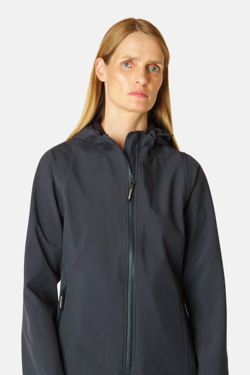 Softshell Regenjas DAYBREAK02 | Dark Indigo | Raincoat | Ilse Jacobsen