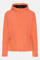 Softshell Regenjas DAYBREAK02 | Hot Orange | Raincoat | Ilse Jacobsen