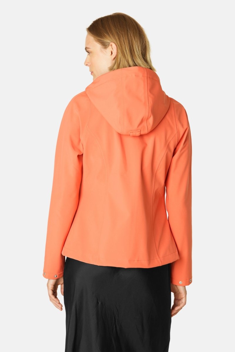 Softshell Regenjas DAYBREAK02 | Hot Orange | Raincoat | Ilse Jacobsen