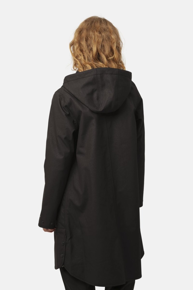 Softshell regenjas RAIN128 | Black | Raincoat | Ilse Jacobsen