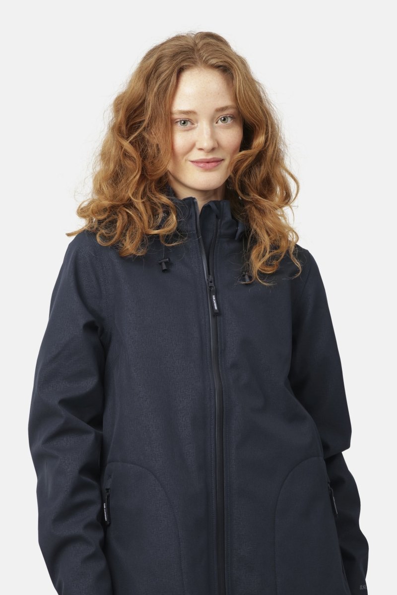 Softshell regenjas RAIN128 | Dark Indigo | Raincoat | Ilse Jacobsen