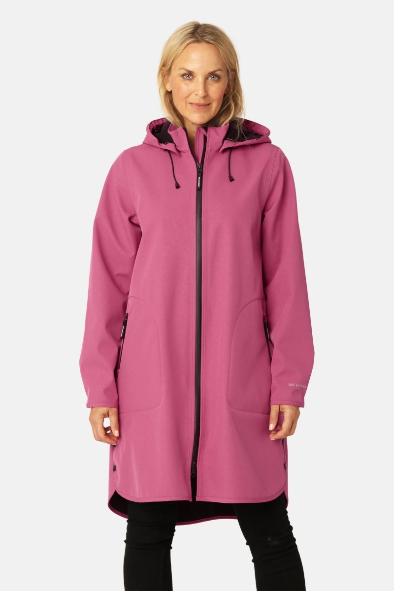 Softshell regenjas RAIN128 | Magenta Haze | Raincoat | Ilse Jacobsen