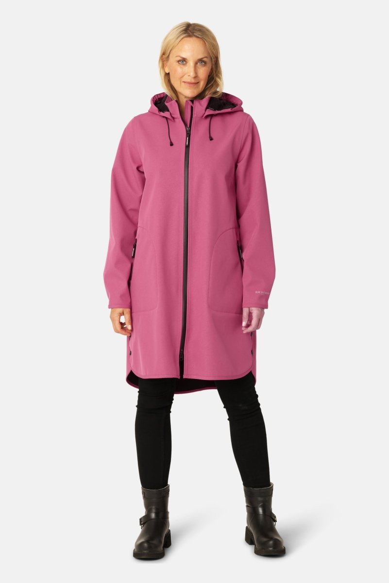 Softshell regenjas RAIN128 | Magenta Haze | Raincoat | Ilse Jacobsen