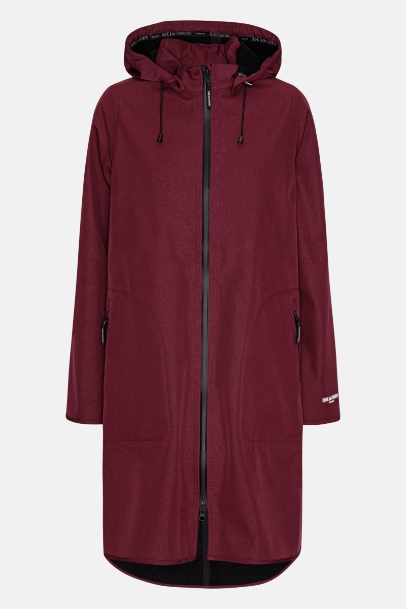 Softshell Regenjas RAIN128 | Maroon Banner | Raincoat | Ilse Jacobsen