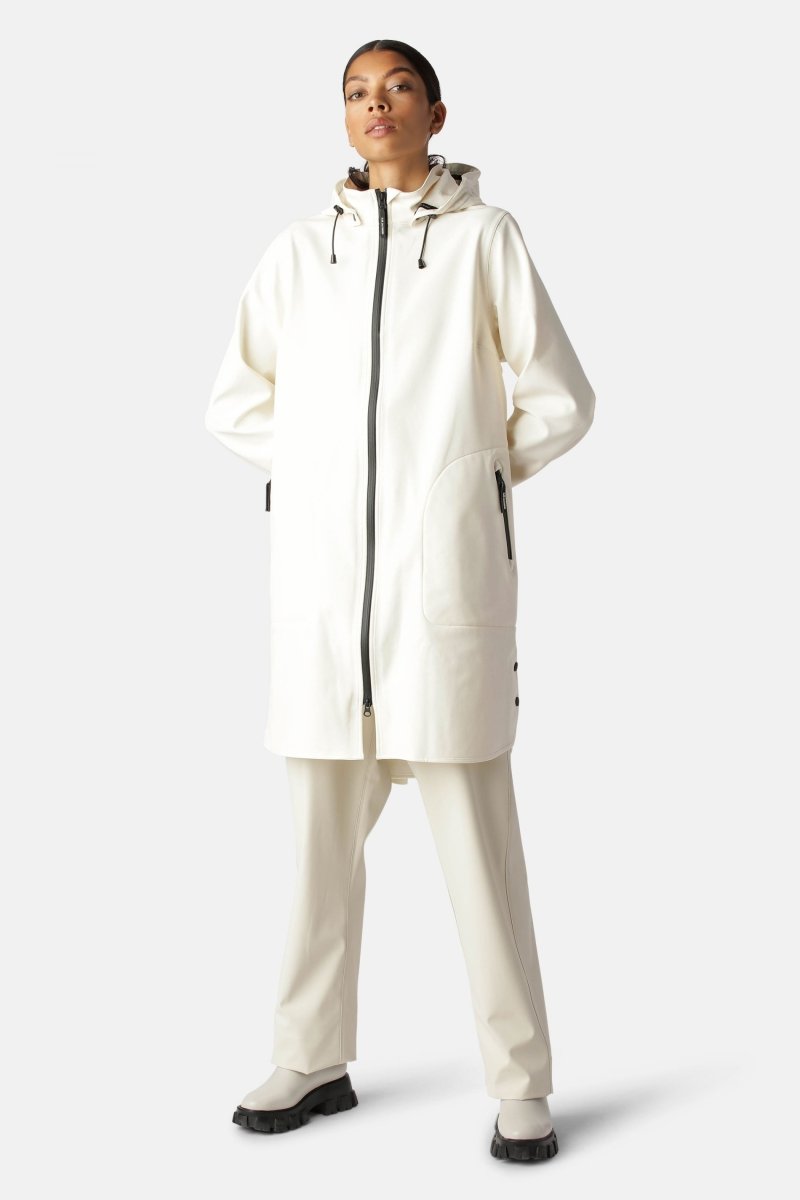 Softshell Regenjas RAIN128 | White Sugar | Raincoat | Ilse Jacobsen