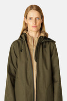 Softshell Regenjas RAIN135 | Army | Raincoat | Ilse Jacobsen