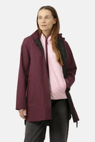 Softshell Regenjas RAIN135 | Maroon Banner | Raincoat | Ilse Jacobsen