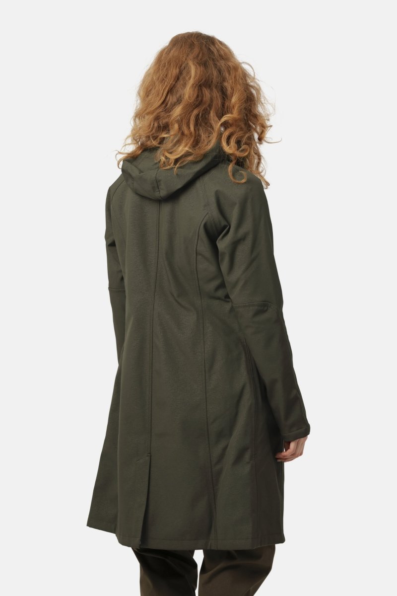 Softshell regenjas RAIN37 | Army | Raincoat | Ilse Jacobsen