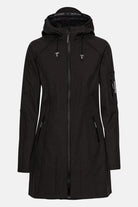 Softshell regenjas RAIN37 | Black | Raincoat | Ilse Jacobsen