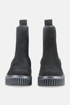 Suède chelsea boots CALIRA06 | Black Black | Shoes | Ilse Jacobsen