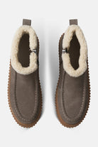Suède laarsjes met lamsvacht CALIRA01 | Falcon Clay | Shoes | Ilse Jacobsen