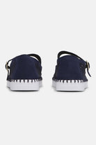 Tulip Ballerina TULIP3476 | Dark Indigo White | Shoes | Ilse Jacobsen